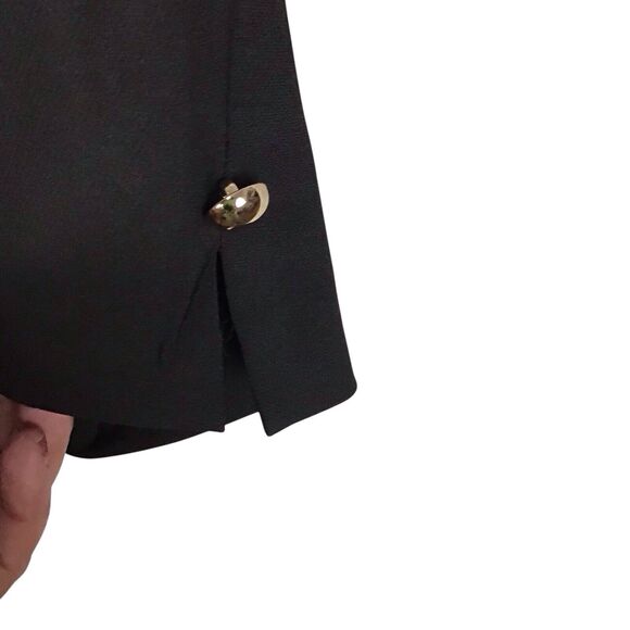 Jessica London Women’s Plus 12W Black Ankle Pants Straight Leg Workwear - Picture 10 of 14